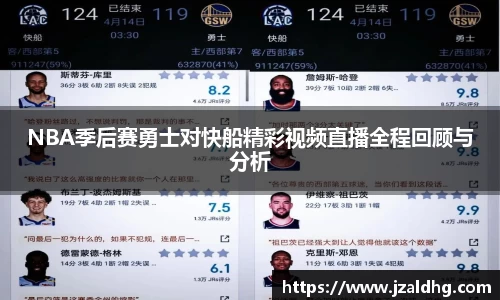 NBA季后赛勇士对快船精彩视频直播全程回顾与分析